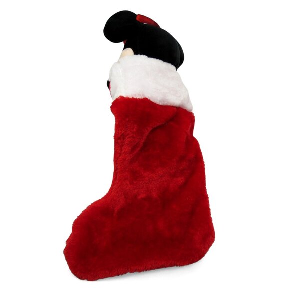 DISNEY MINNIE Mouse Plush Christmas Stocking 3D With Lights And Music 21" - Picture 4 of 7